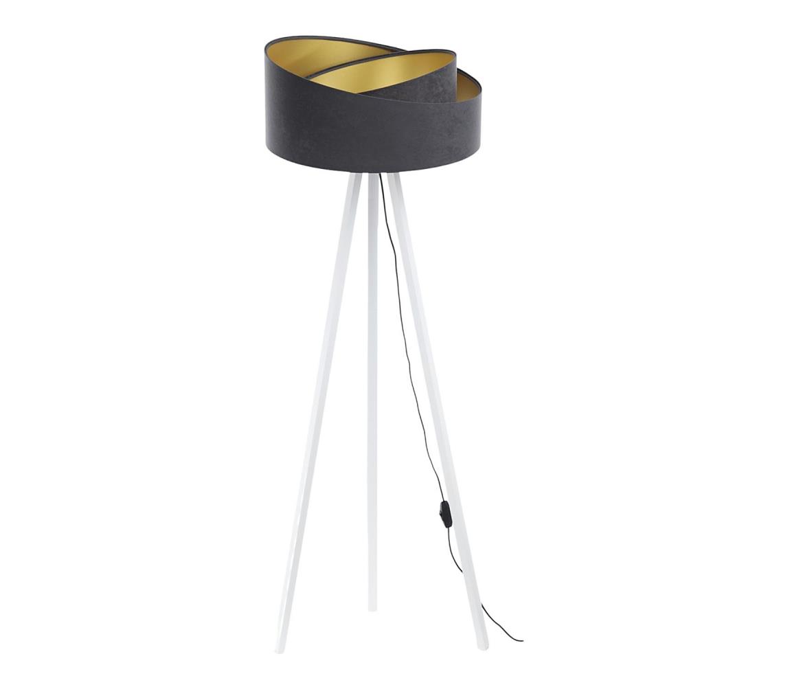 Donoci Stojacia lampa GALAXY 1xE27/60W/230V šedá/biela AS0465+BS0390