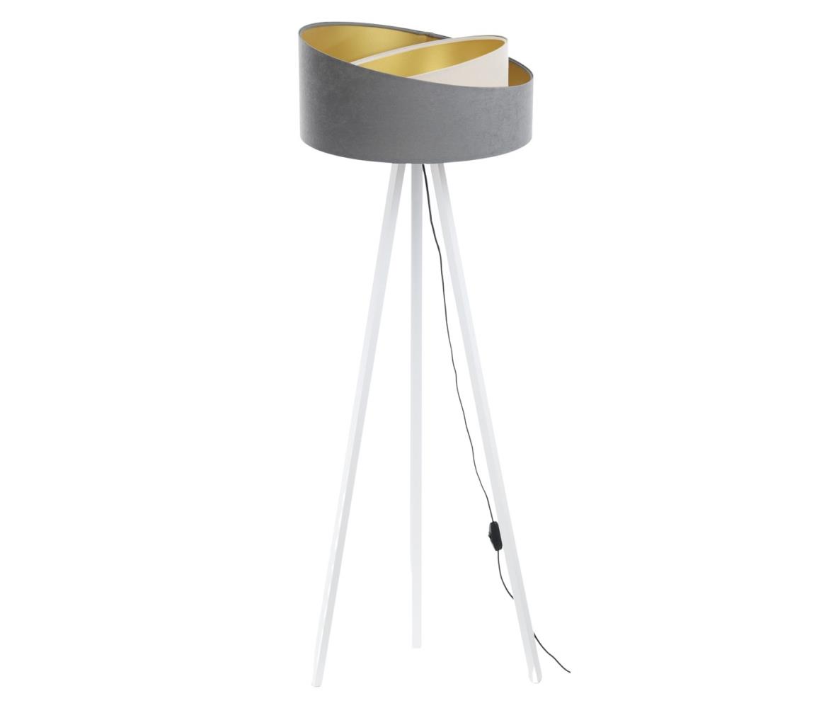 Donoci Stojacia lampa GALAXY 1xE27/60W/230V šedá/biela