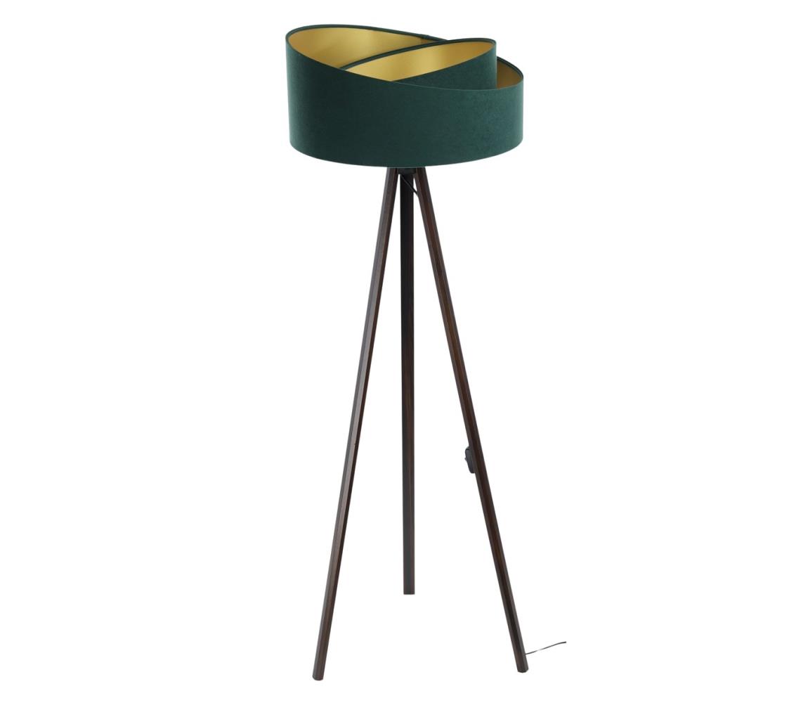 Donoci Stojacia lampa GALAXY 1xE27/60W/230V zelená/hnedá