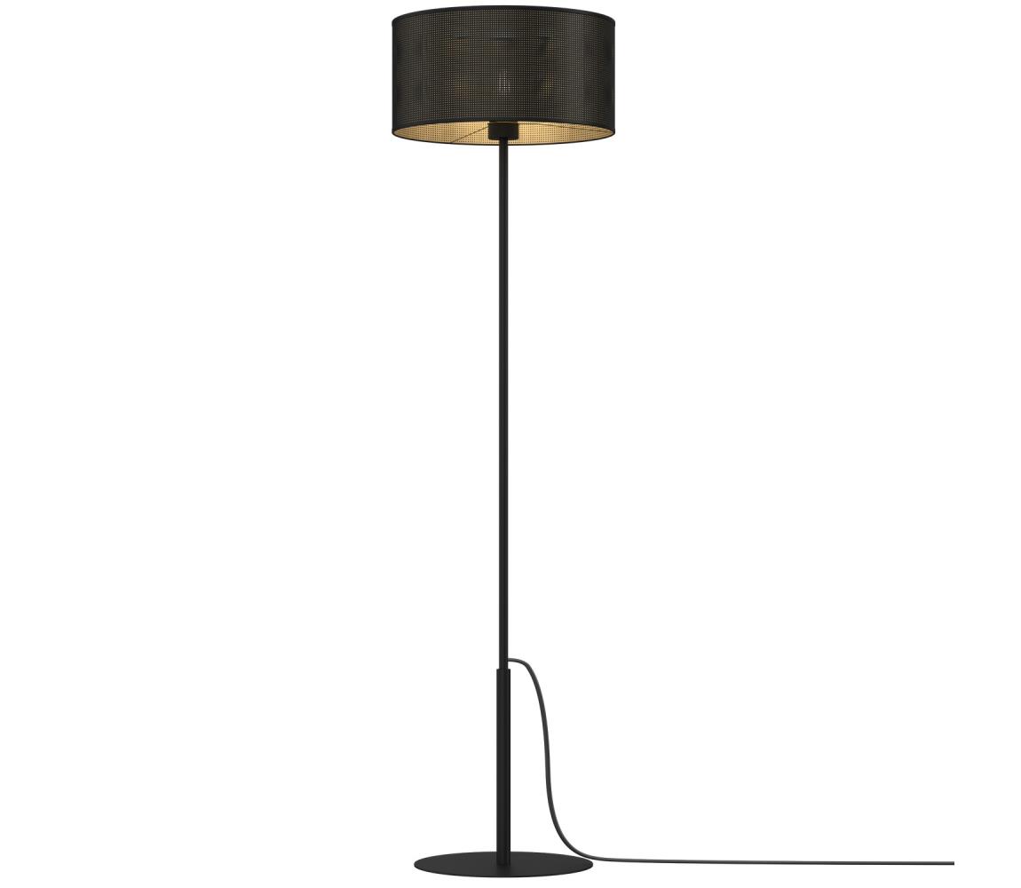 Donoci Stojacia lampa LOFT SHADE 1xE27/60W/230V čierna/zlatá