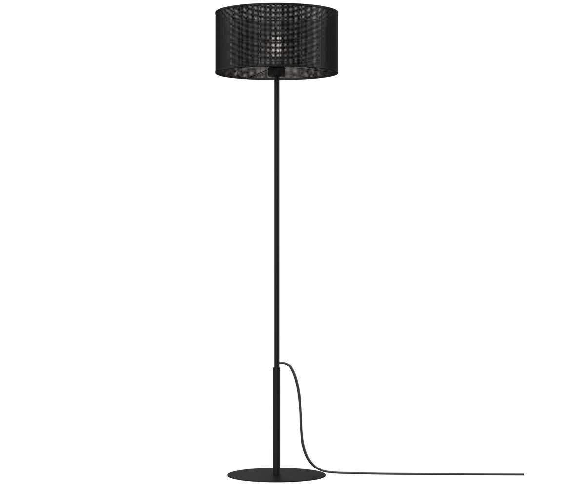 Donoci Stojacia lampa LOFT SHADE 1xE27/60W/230V čierna