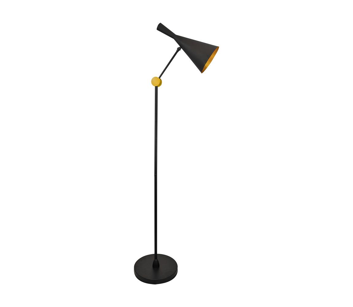 Donoci Stojacia lampa MODERN 1xE27/20W/230V čierna