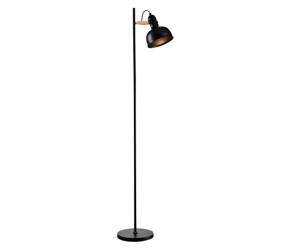Donoci Stojacia lampa RENO 1xE27/40W/230V čierna