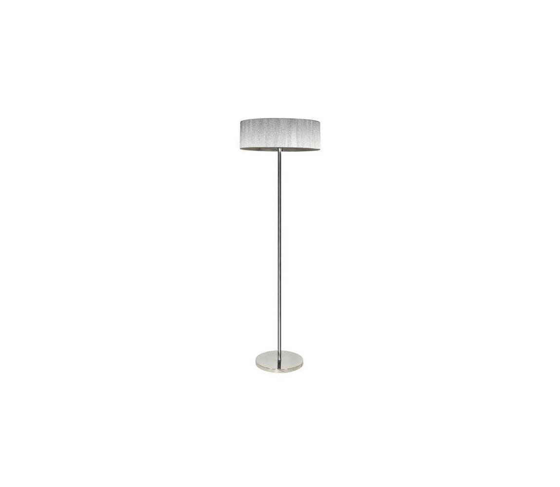 Donoci Stojacia lampa SOLO 3xE14/40W/230V šedá/lesklý chróm
