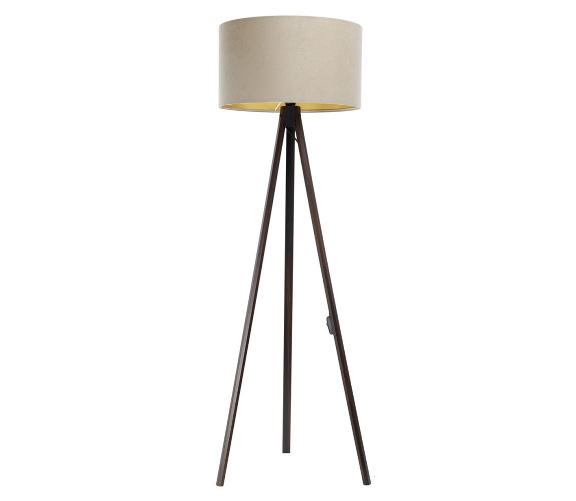Donoci Stojacia lampa STANDART 1xE27/60W/230V béžová/hnedá