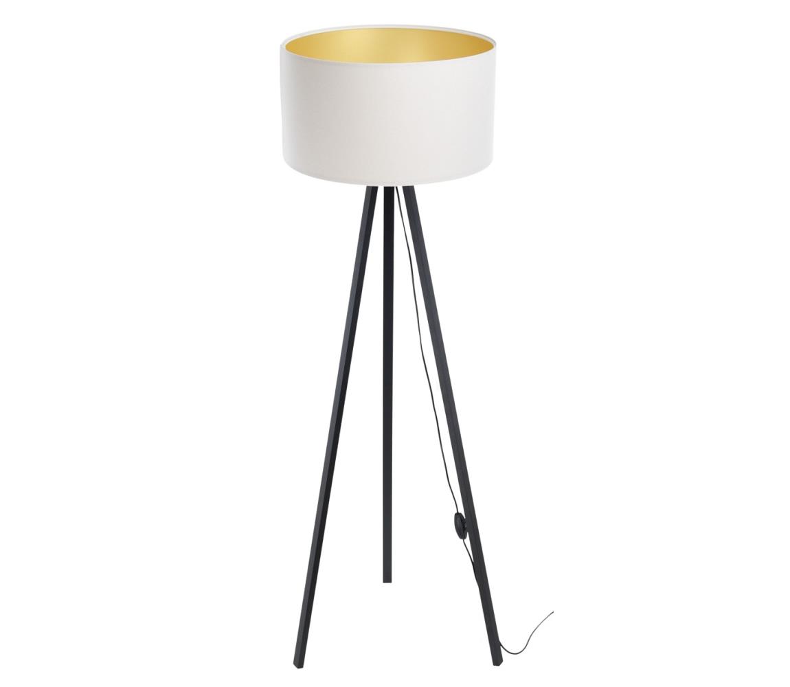 Donoci Stojacia lampa STANDART 1xE27/60W/230V biela/wenge