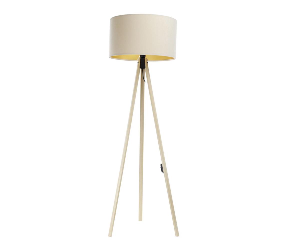 Donoci Stojacia lampa STANDART 1xE27/60W/230V krémová/béžová AS0463+BS0402