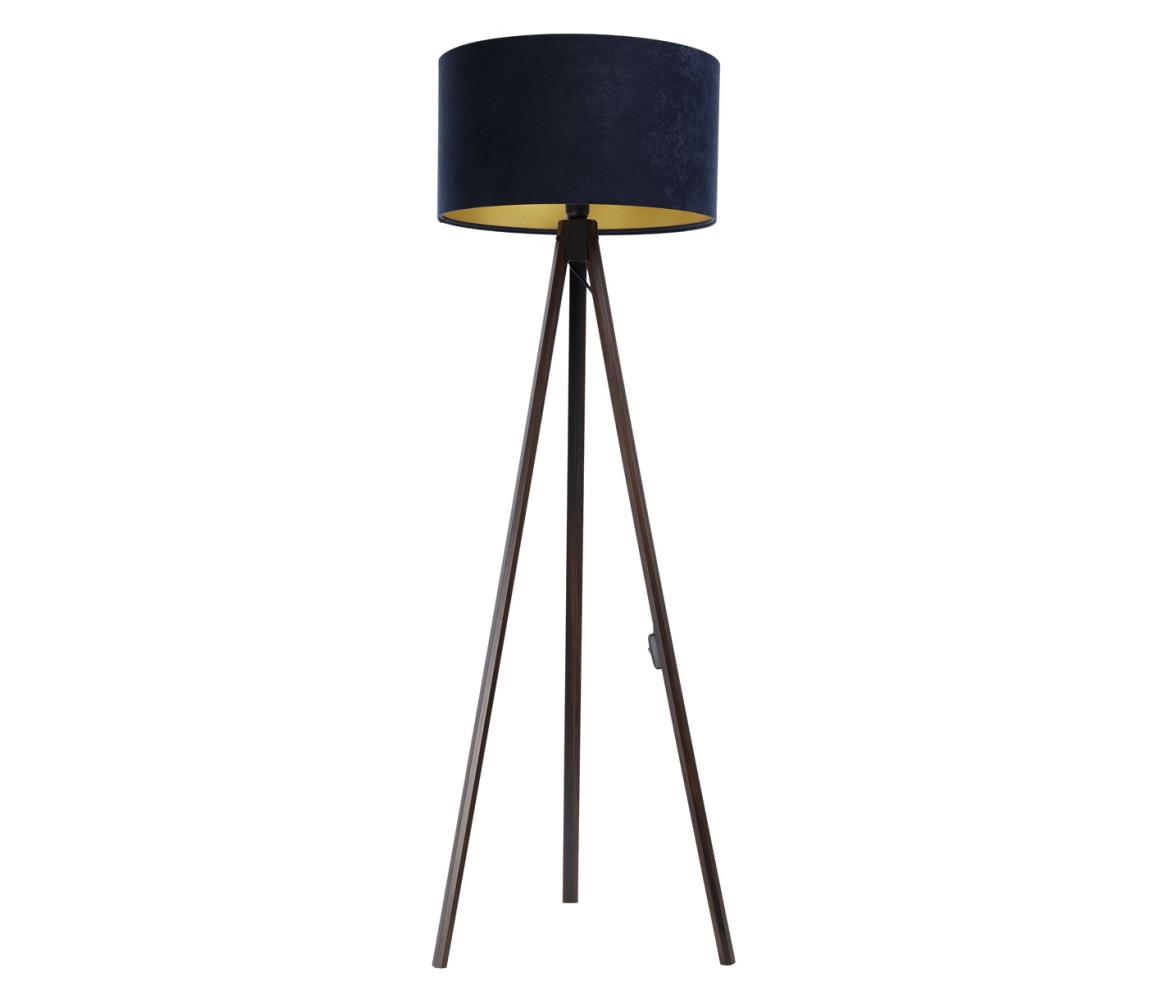 Donoci Stojacia lampa STANDART 1xE27/60W/230V modrá/hnedá