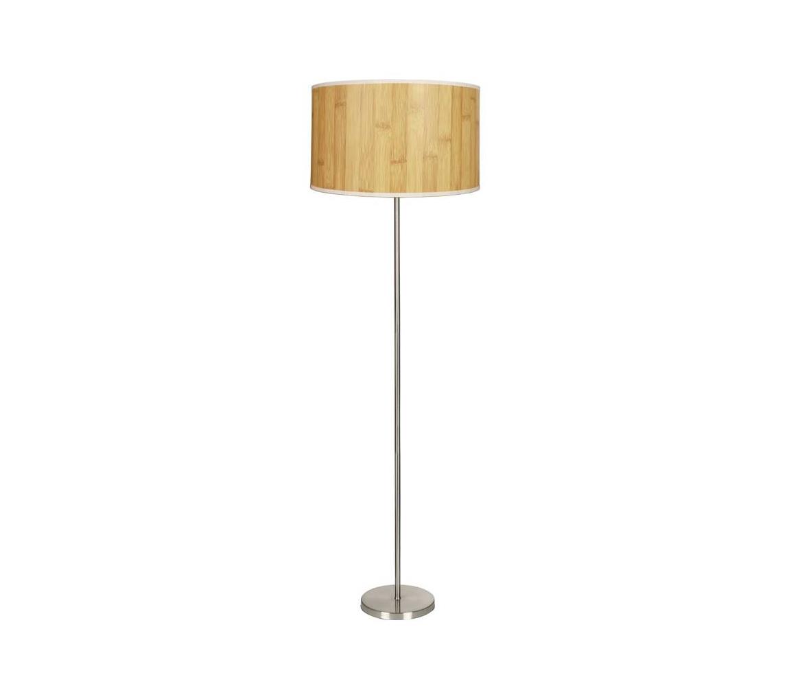 Donoci Stojacia lampa TIMBER 1xE27/60W/230V béžová/matný chróm