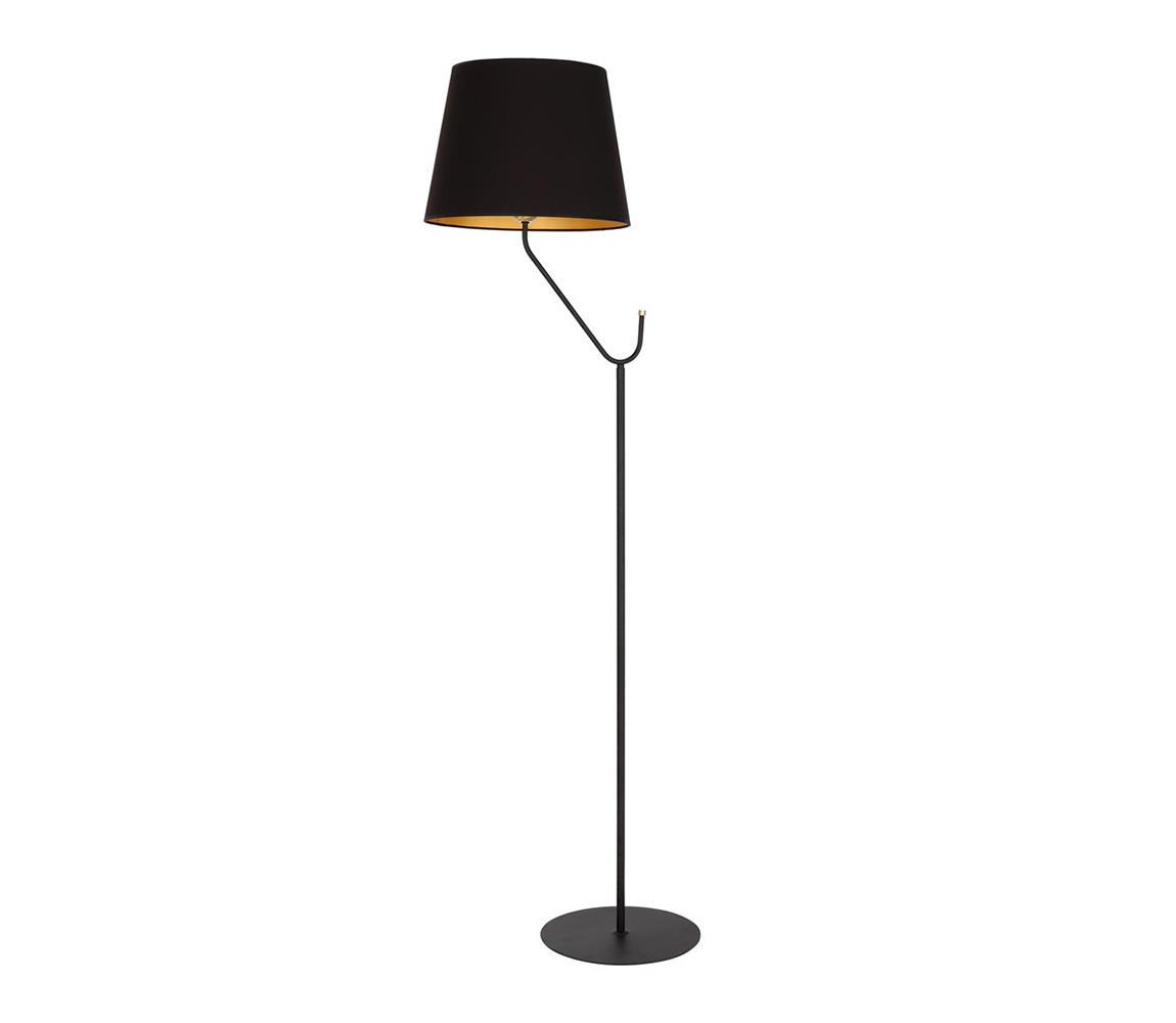 Donoci Stojacia lampa VICTORIA 1xE27/60W/230V čierna