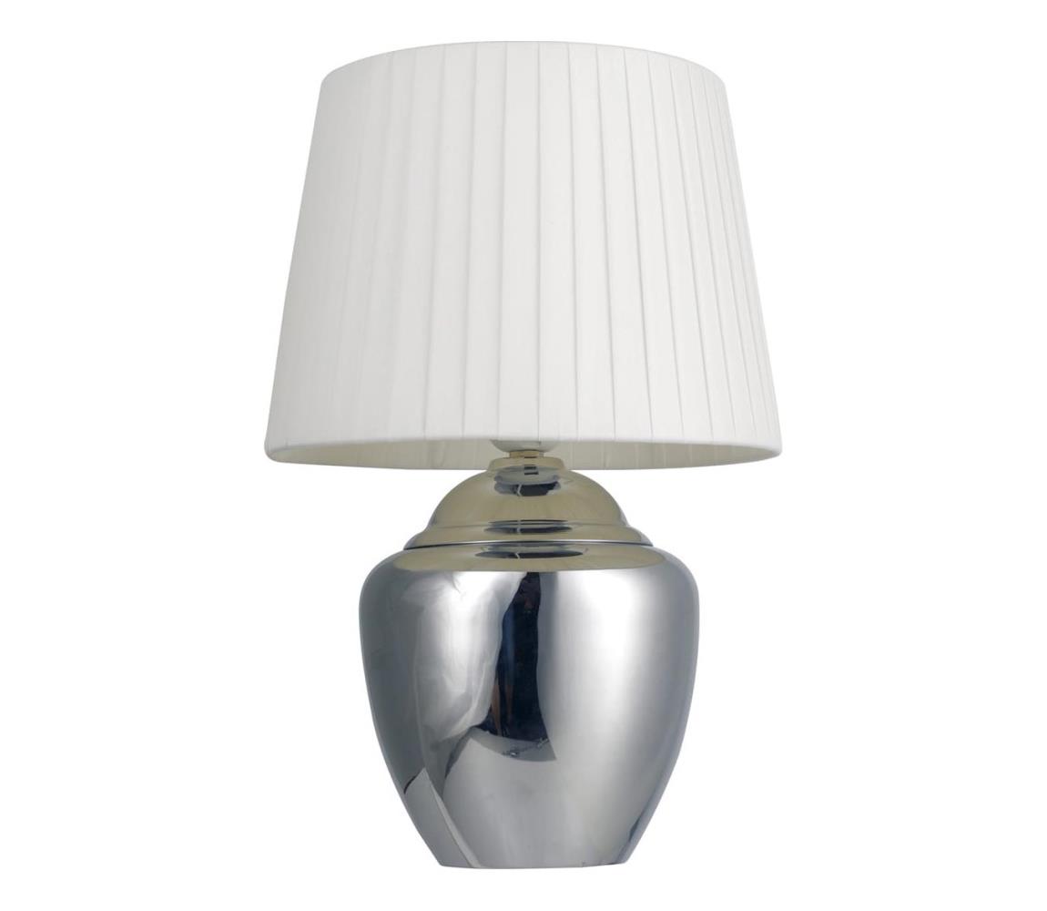 Donoci Stolná lampa 1xE27/25W/230V lesklý chróm
