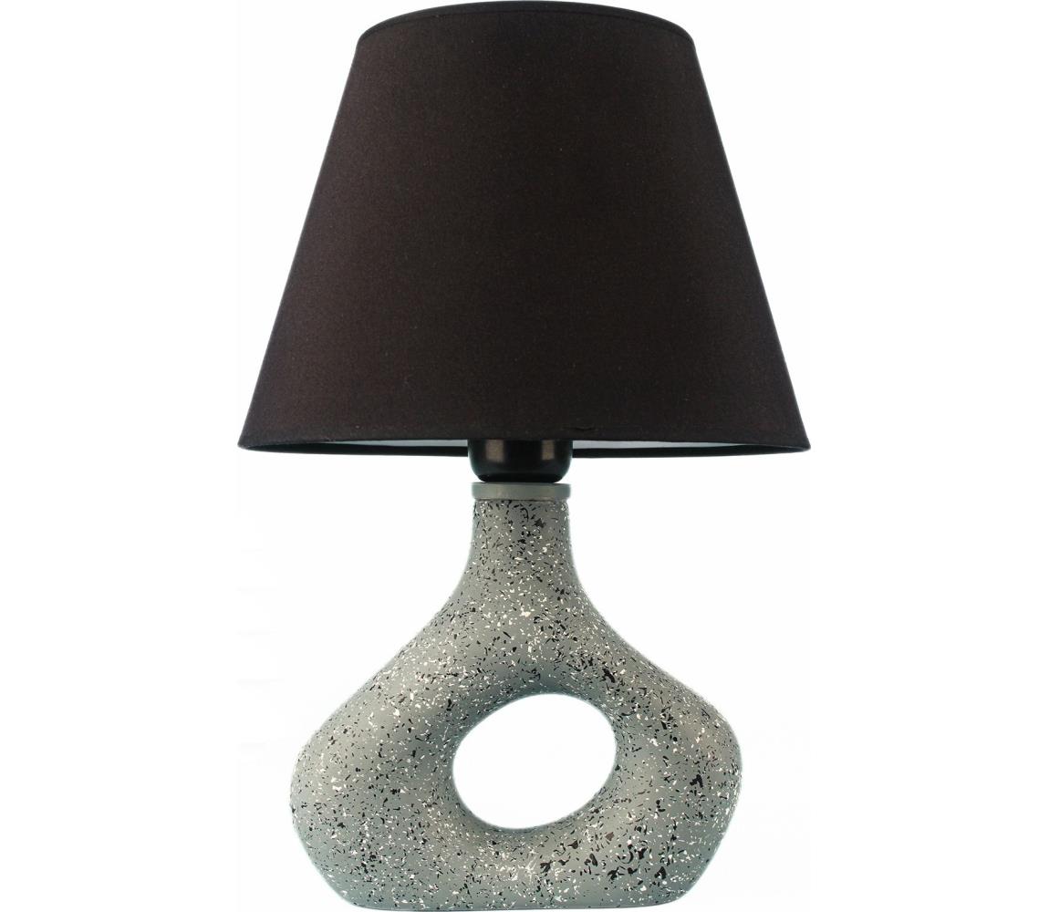 Donoci Stolná lampa 1xE27/40W/230V čierna/zelená