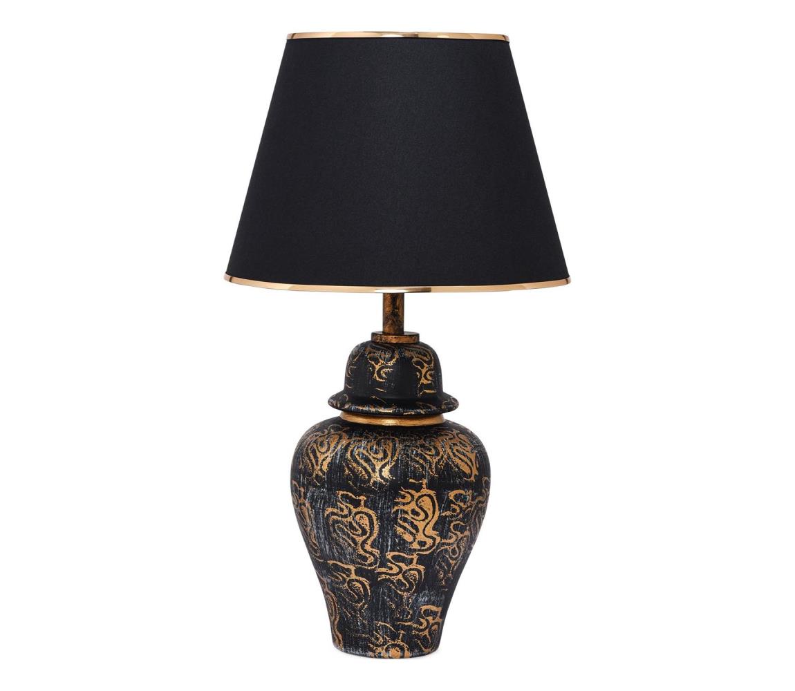 Donoci Stolná lampa 1xE27/40W/230V čierna