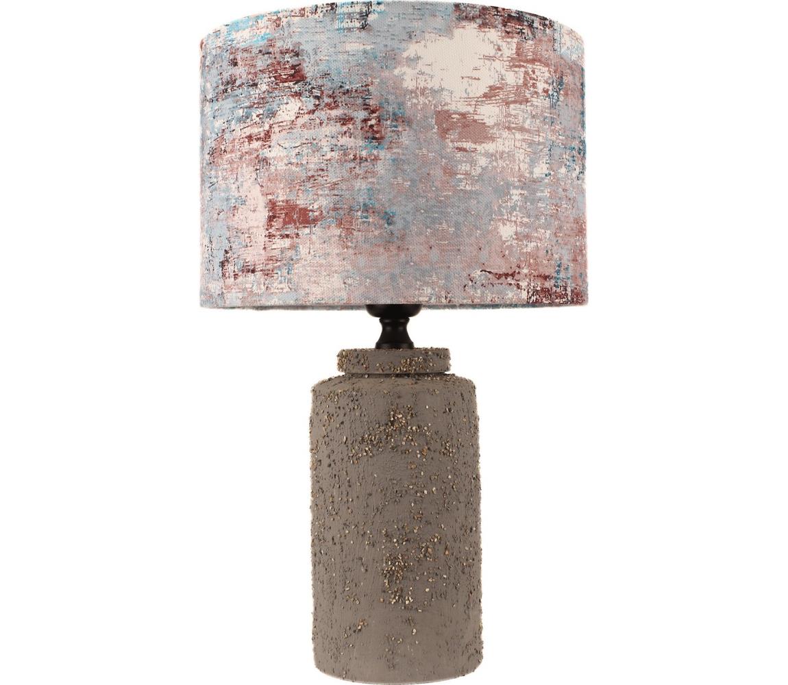 Donoci Stolná lampa 1xE27/40W/230V hnedá/pestrofarebná