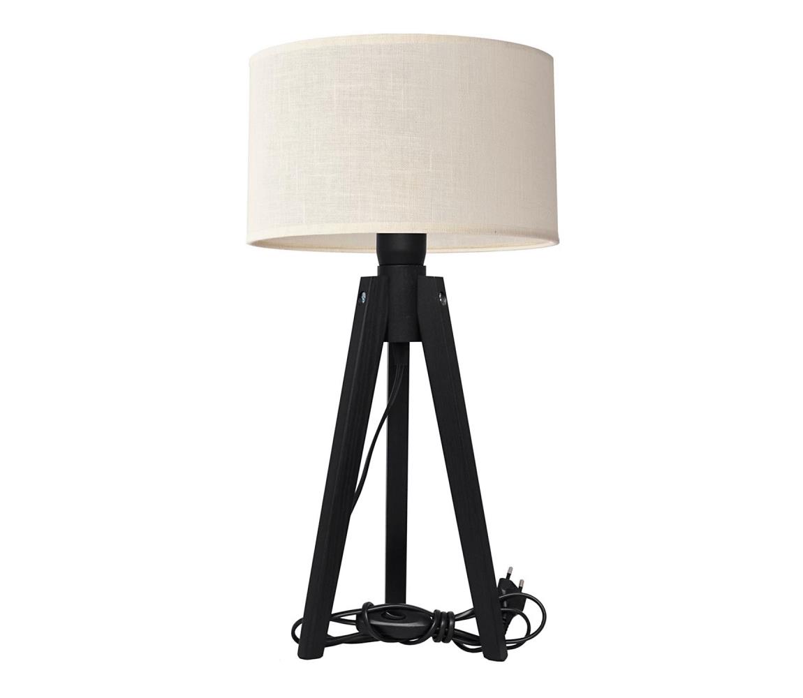 Donoci Stolná lampa ALBA 1xE27/15W/230V krémová/borovica