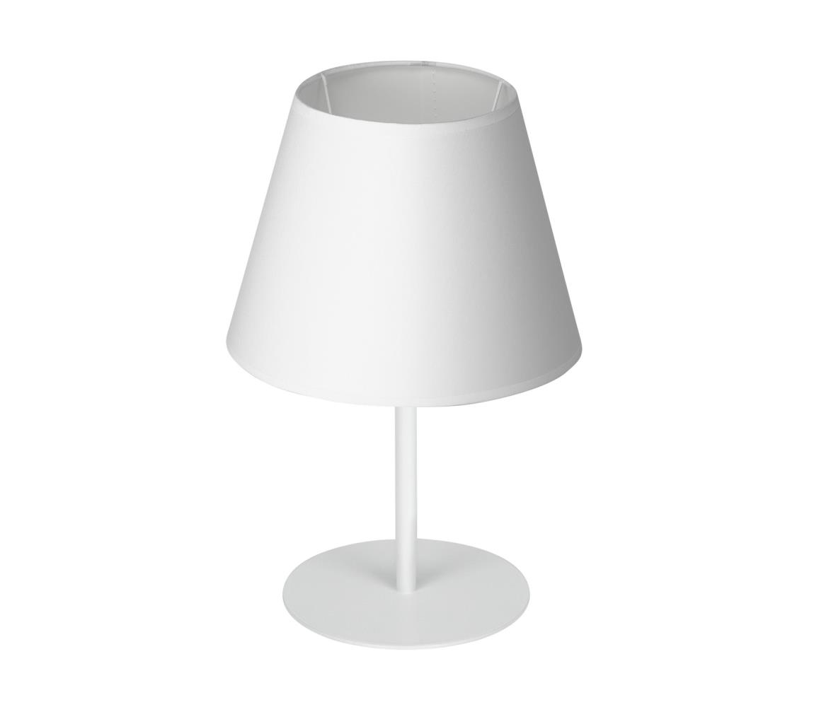 Donoci Stolná lampa ARDEN 1xE27/60W/230V pr. 20 cm biela