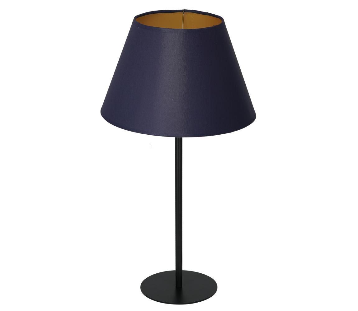 Donoci Stolná lampa ARDEN 1xE27/60W/230V pr. 30 cm fialová/zlatá