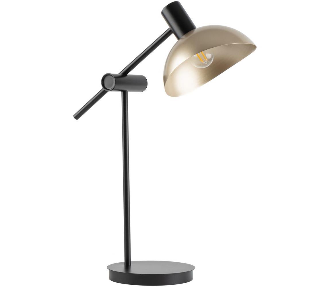 Donoci Stolná lampa ARTIS 1xE14/40W/230V čierna/zlatá