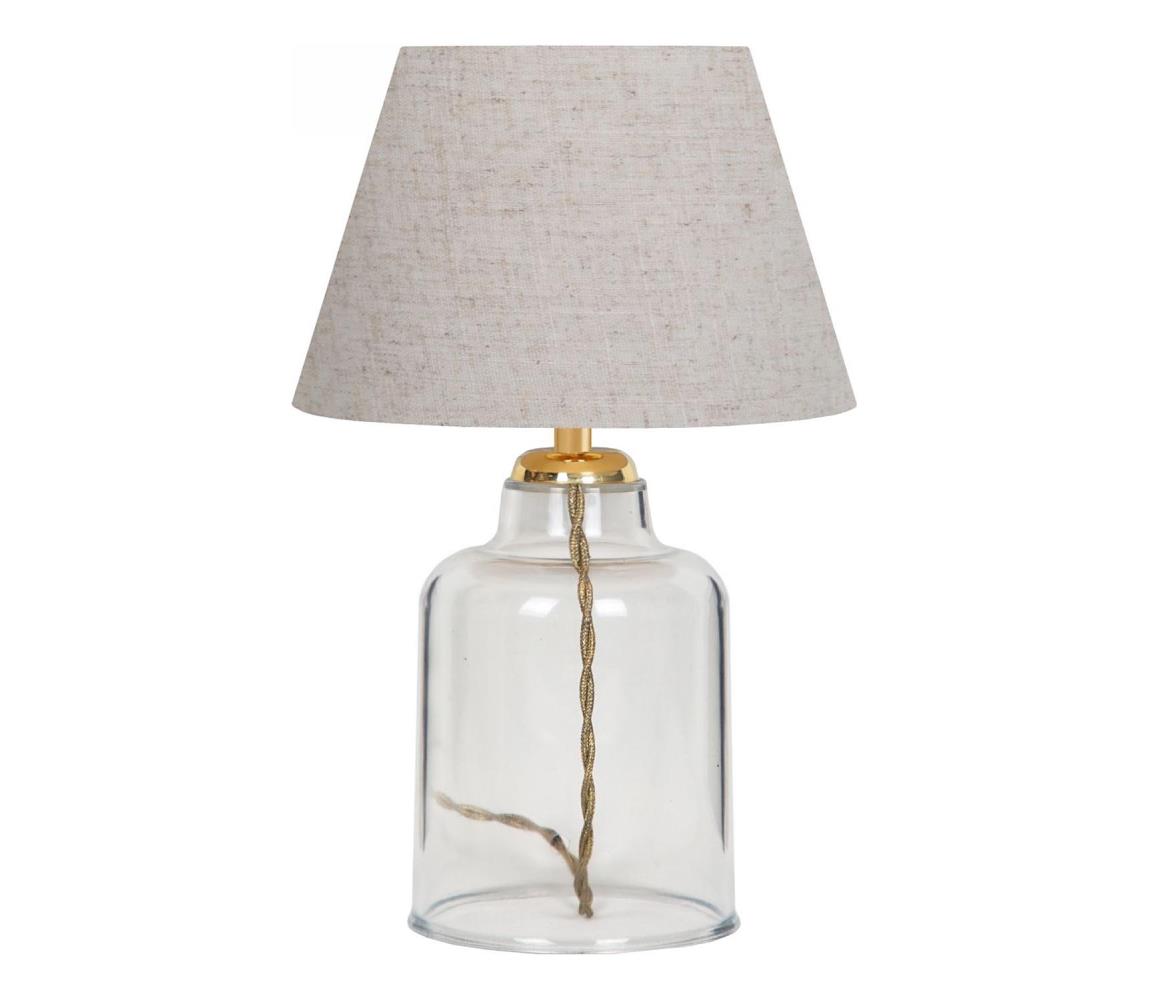 Donoci Stolná lampa AYD 1xE27/40W/230V krémová/číra 780SGN4487