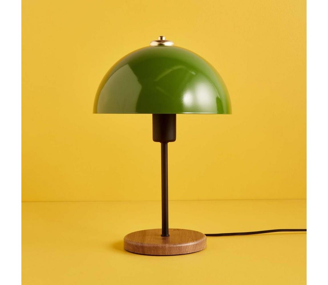 Donoci Stolná lampa AYD 1xE27/40W/230V zelená/hnedá