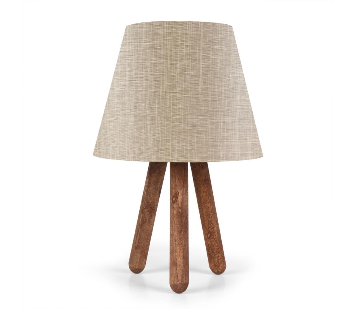 Donoci Stolná lampa AYD 1xE27/60W/230V krémová