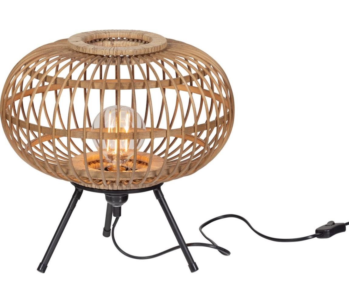 Donoci Stolná lampa BASICLABEL 1xE27/40W/230V bambus