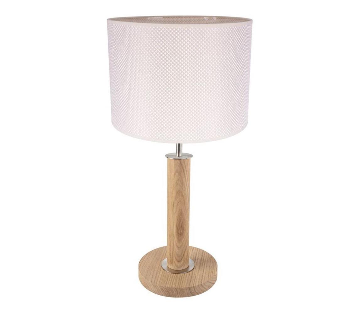 Donoci Stolná lampa BENITA 1xE27/60W/230V dub 7017400511528