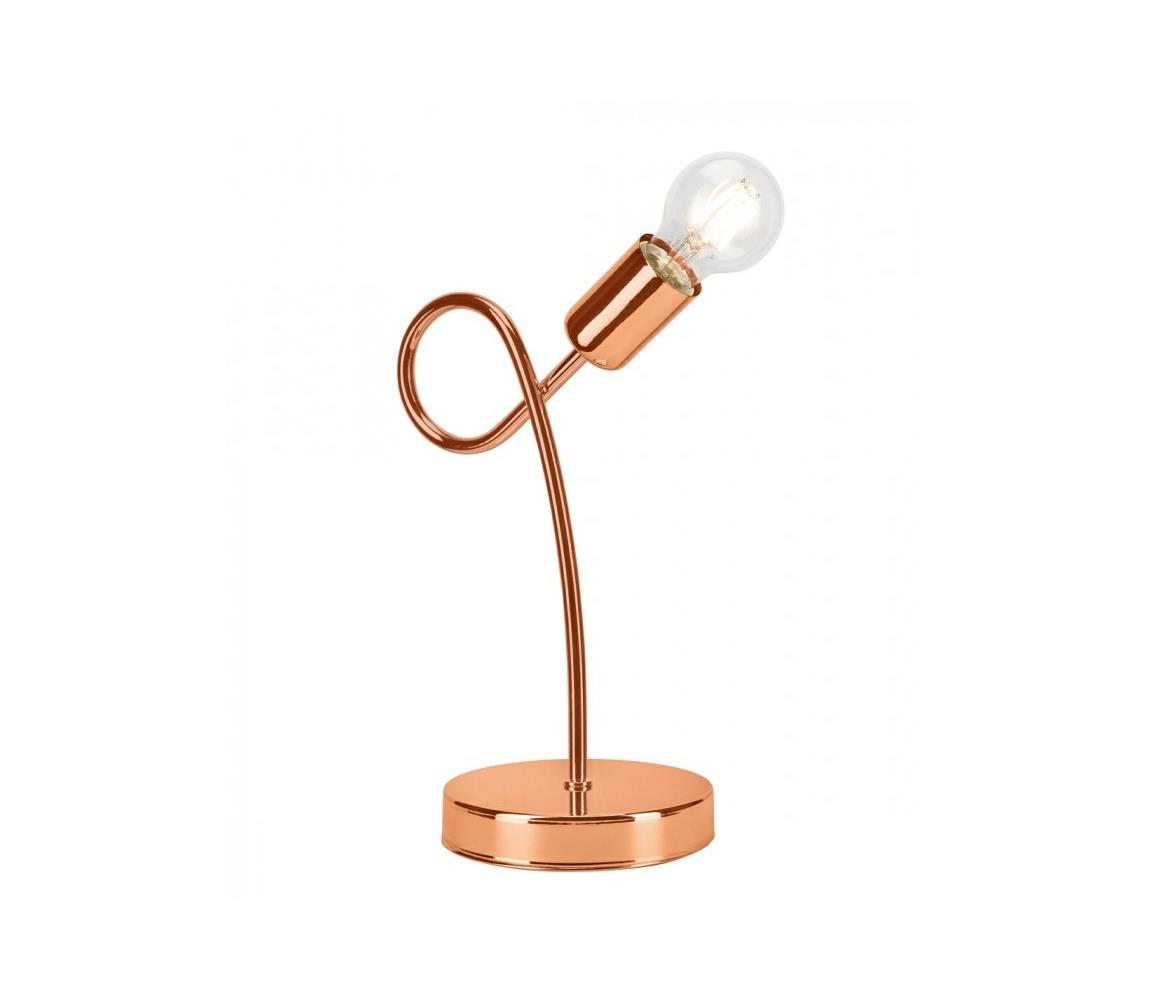 Donoci Stolná lampa CAMILLA 1xE27/60W/230V medená