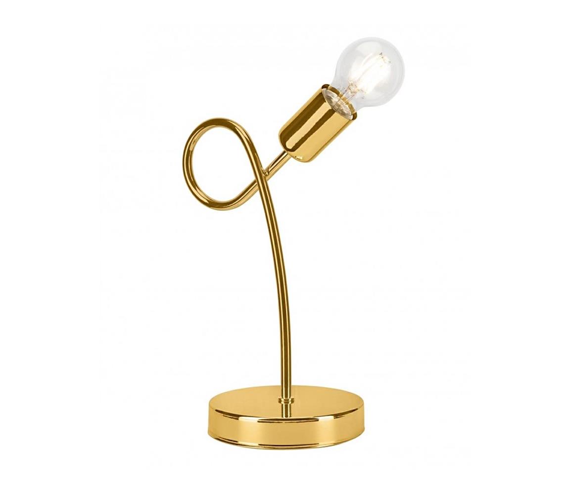 Donoci Stolná lampa CAMILLA 1xE27/60W/230V zlatá