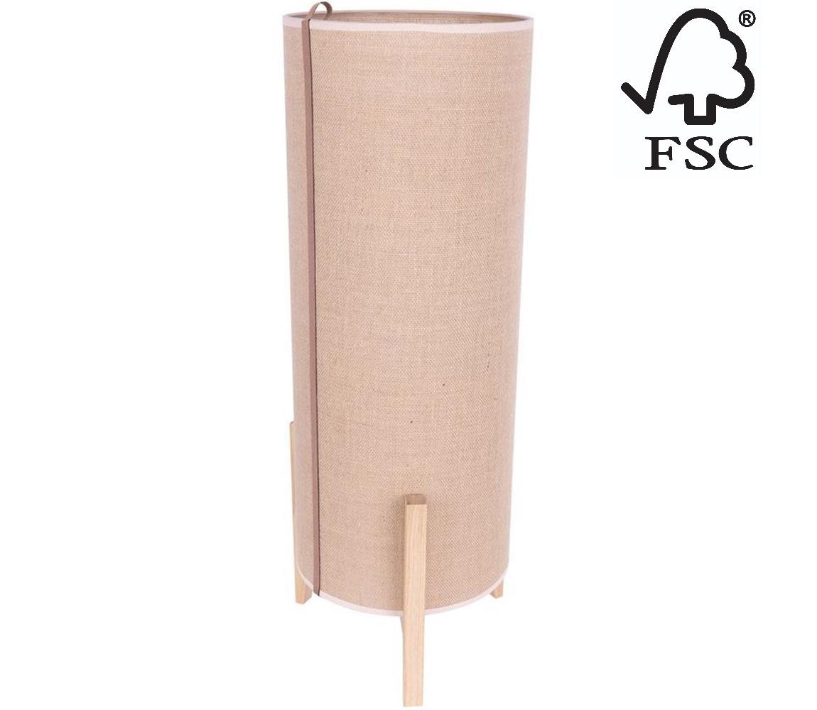 Donoci Stolná lampa CASIOPEA 1xE27/40W/230V dub