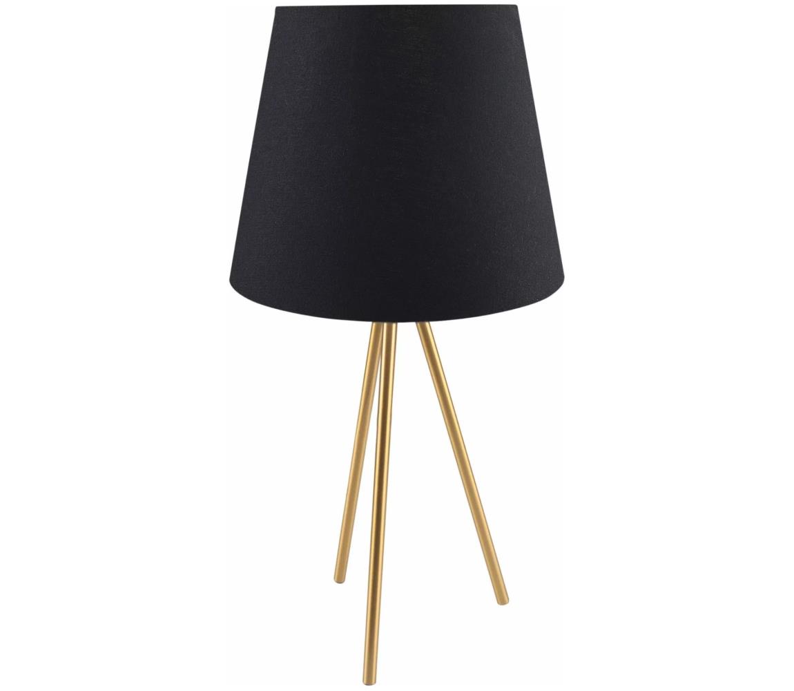 Donoci Stolná lampa ELENA 1xE27/20W/230V čierna