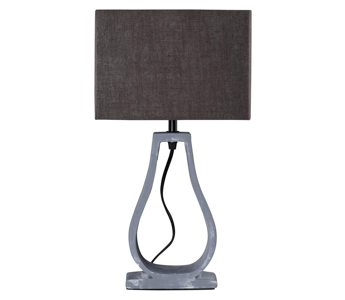 Donoci Stolná lampa FEMO 1xE14/40W/230V šedá/hnedá