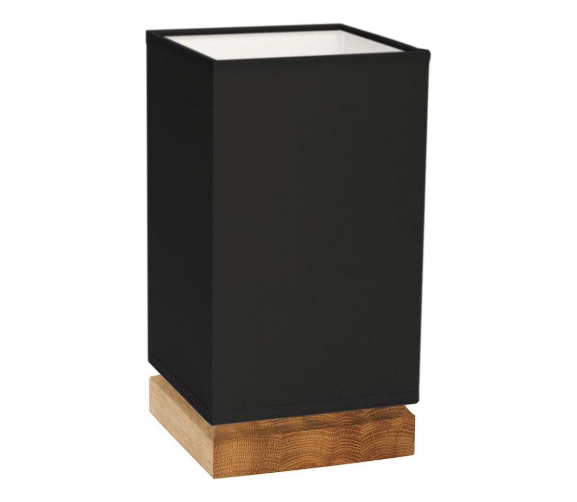 Donoci Stolná lampa FIRE 1xE27/25W/230V dub/čierna DO70773174