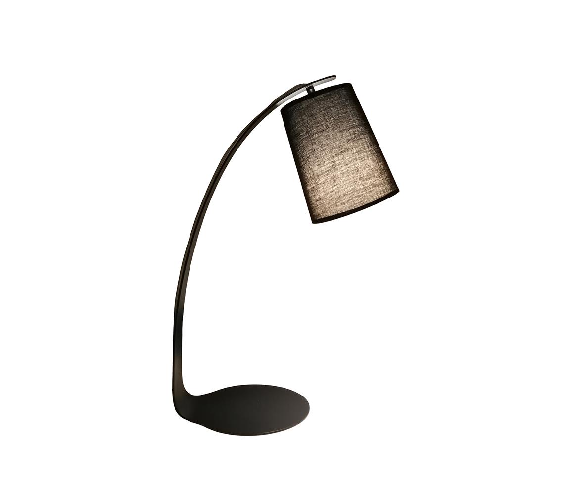 Donoci Stolná lampa GALLANT 1xE27/11W/230V čierna/hnedá