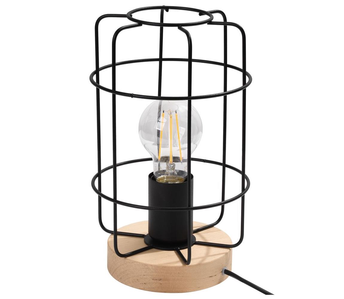 Donoci Stolná lampa GOTTO 1xE27/15W/230V čierna