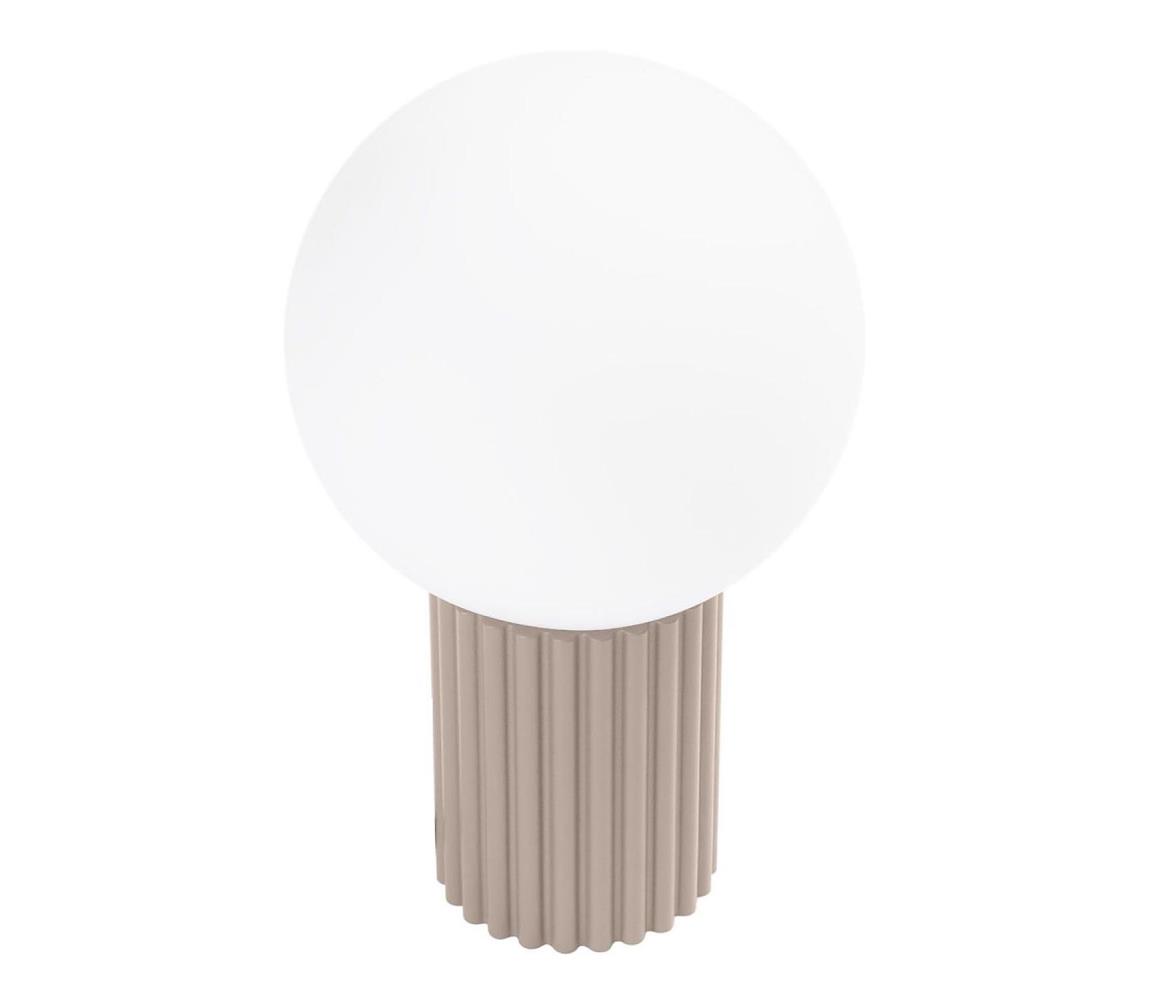 Donoci Stolná lampa HALO 1xG9/8W/230V pr. 12 cm béžová