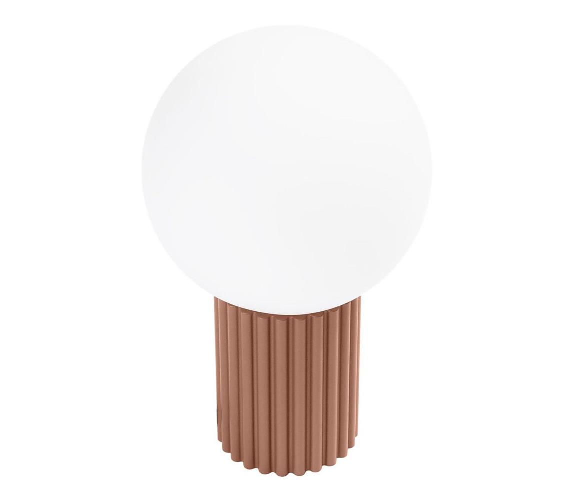 Donoci Stolná lampa HALO 1xG9/8W/230V pr. 12 cm hnedá