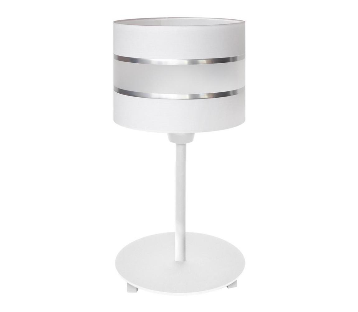 Donoci Stolná lampa HELEN 1xE27/15W/230V biela