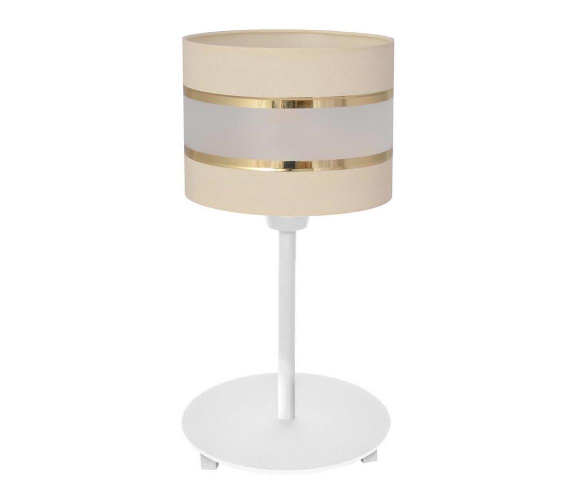 Donoci Stolná lampa HELEN 1xE27/15W/230V krémová