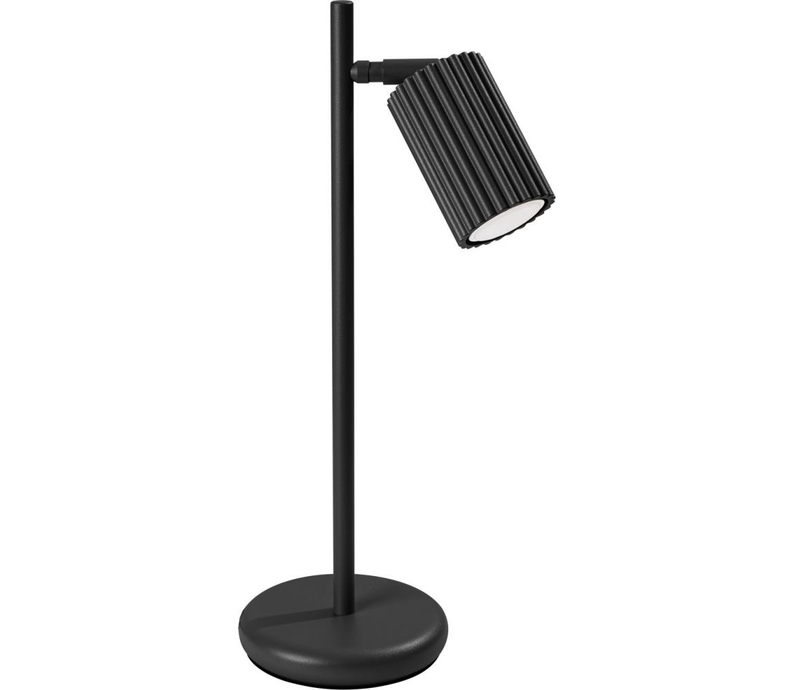 Donoci Stolná lampa KARBON 1xGU10/10W/230V čierna