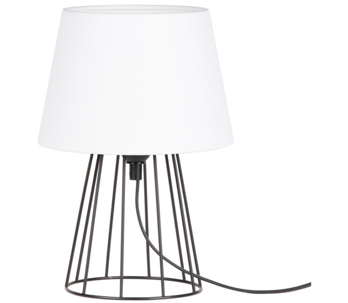Donoci Stolná lampa MANGOO 1xE27/40W/230V biela/čierna 7662104