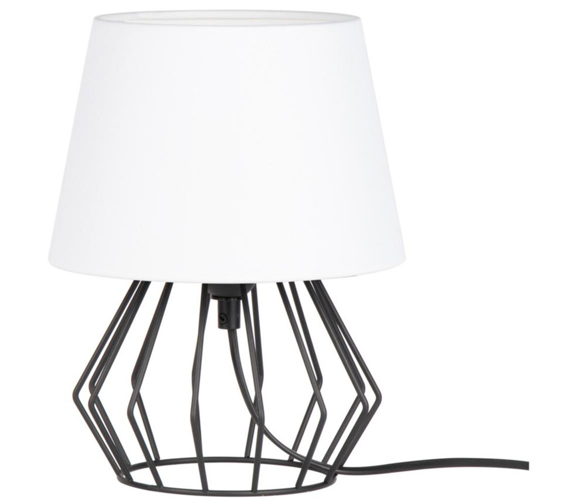 Donoci Stolná lampa MANGOO 1xE27/40W/230V biela/čierna 7667104
