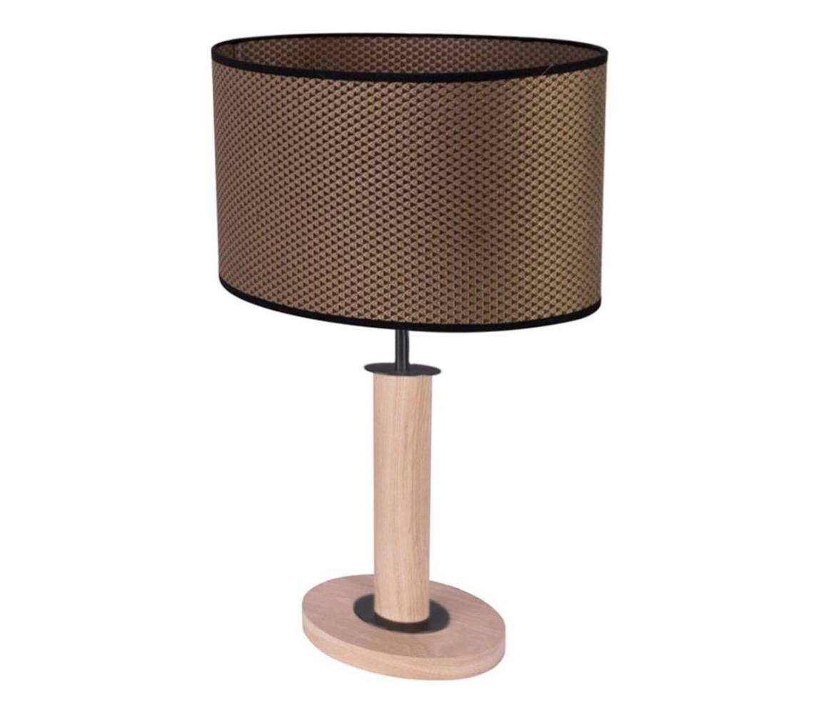 Donoci Stolná lampa MERCEDES 1xE27/40W/230V dub 7017400311537