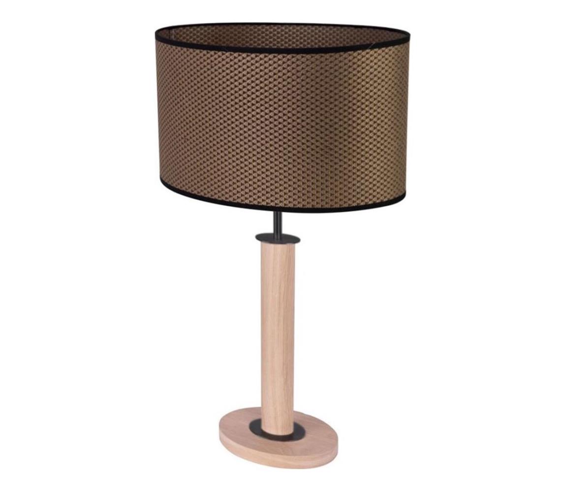 Donoci Stolná lampa MERCEDES 1xE27/40W/230V dub 7017400411539