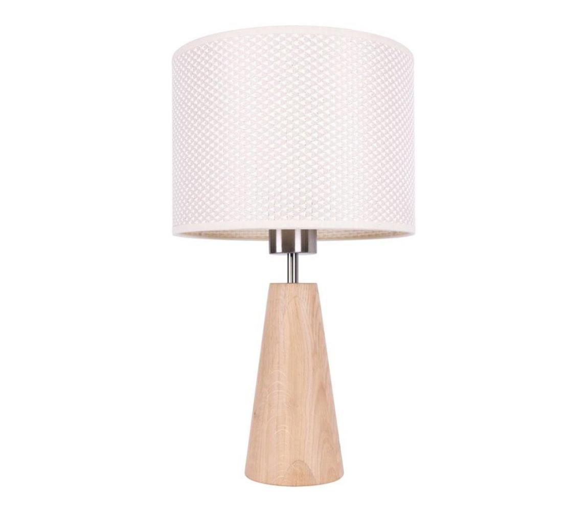 Donoci Stolná lampa MERCEDES 1xE27/40W/230V dub 7017403211528