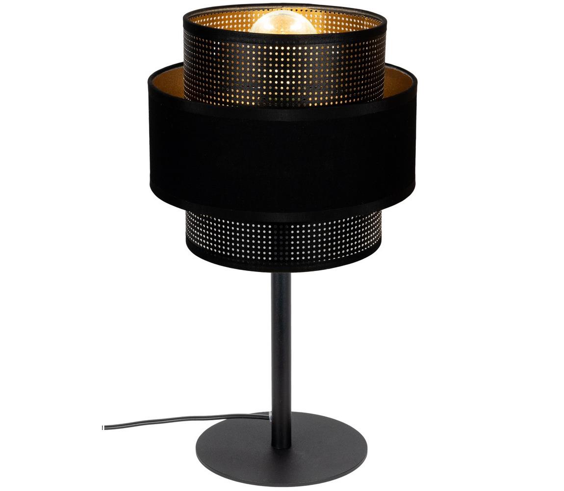 Donoci Stolná lampa NESS 1xE27/60W/230V čierna