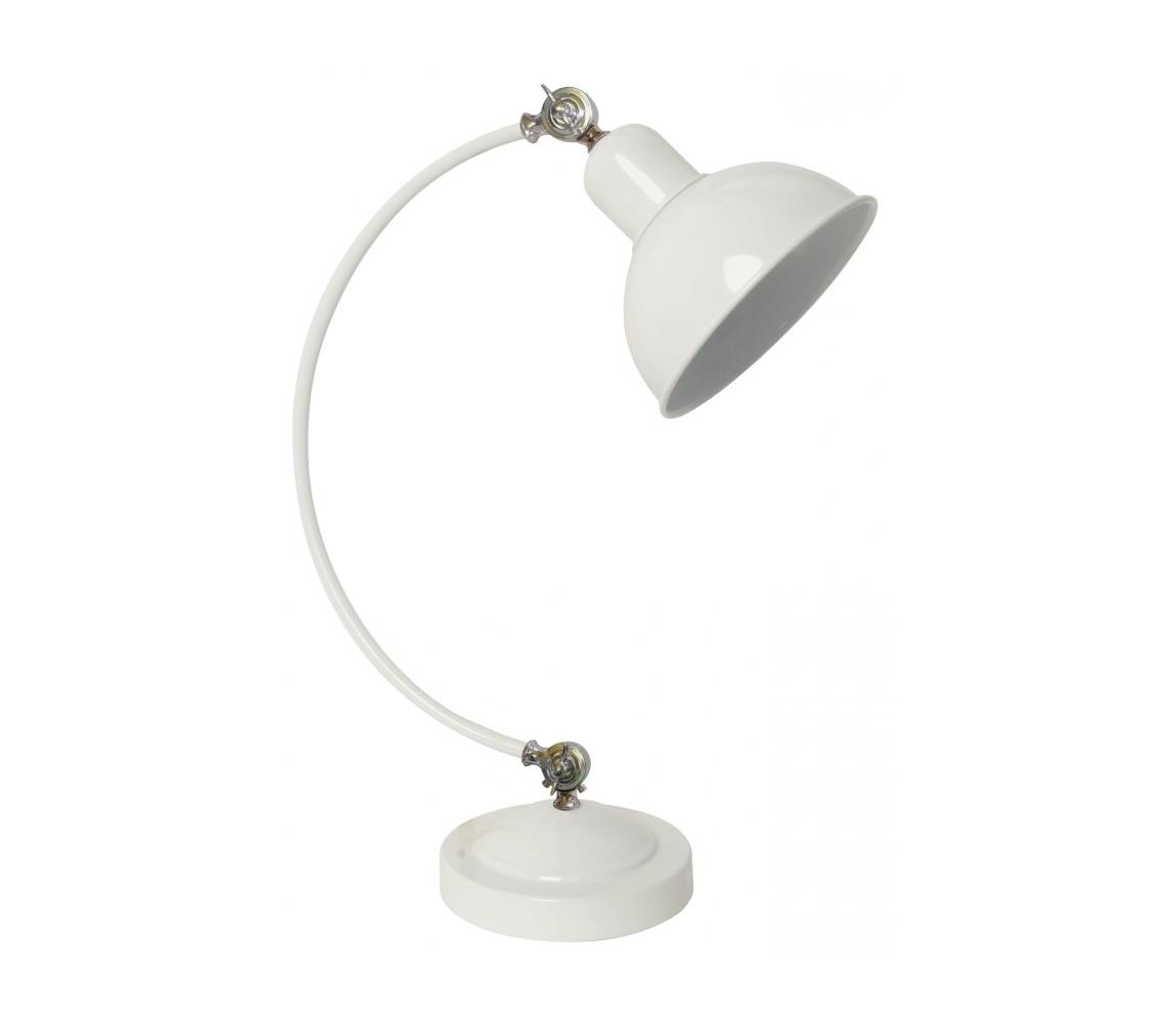 Donoci Stolná lampa OLD 1xE27/40W/230V biela