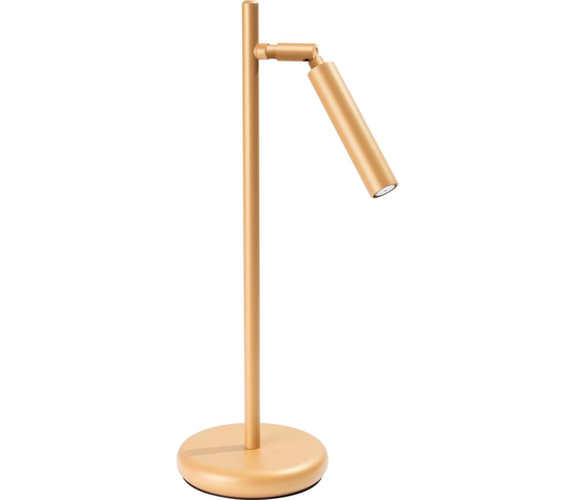 Donoci Stolná lampa PASTELO 1xG9/8W/230V zlatá