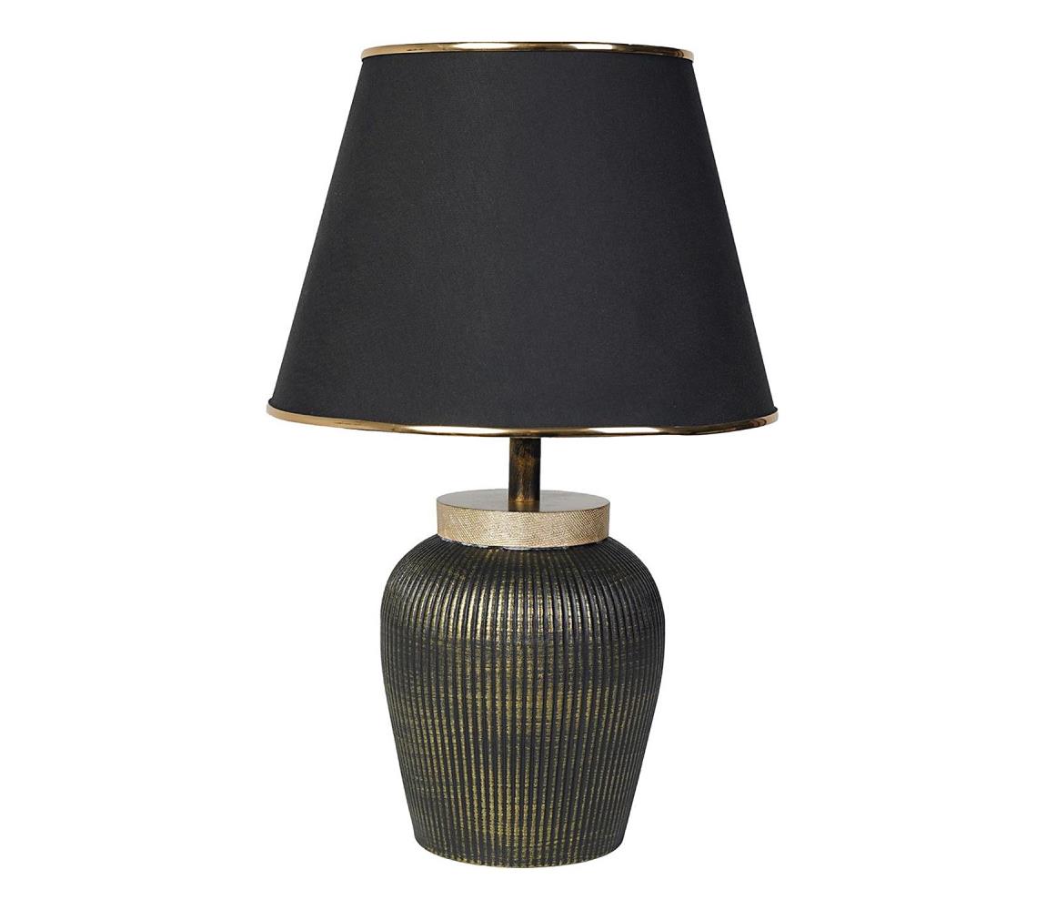 Donoci Stolná lampa RAMZES 1xE27/40W/230V čierna/zlatá