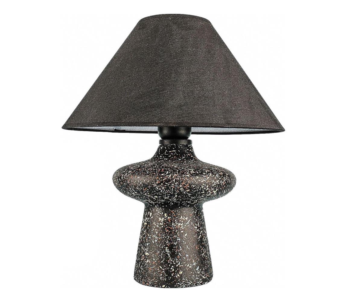 Donoci Stolná lampa RAMZES 1xE27/40W/230V čierna